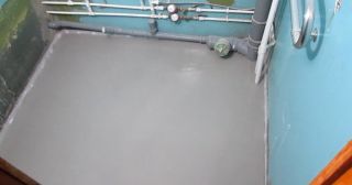 Наливной пол в туалете Тайшет, цена от 899 руб.
